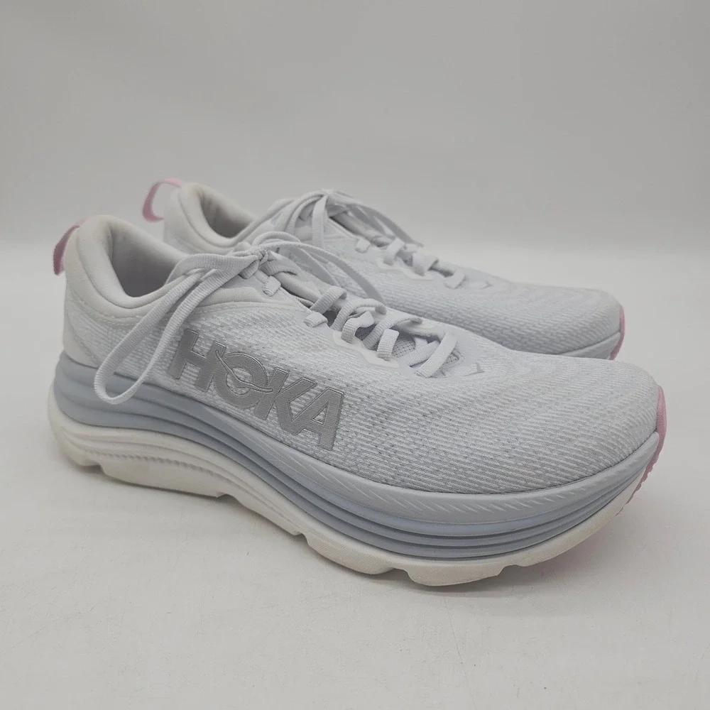 Hoka Gaviota 5 1134235 SCP Womens Size 11B Sea Ice/Pink Twilight Running Shoes